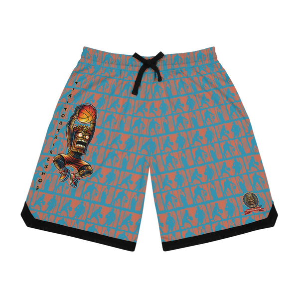 B-BALL SHORTS - GLORY AZUR