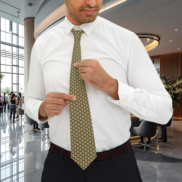 Moroni Graphic Dots inspiration tie