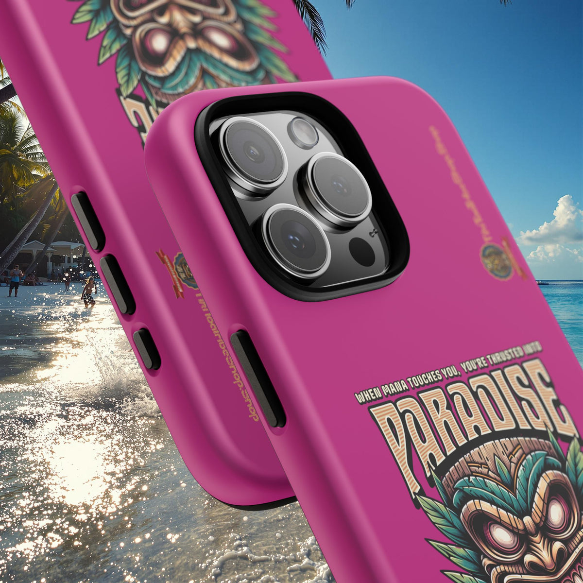 Bora Bora – Coque Antichoc Premium Tiki Élégance