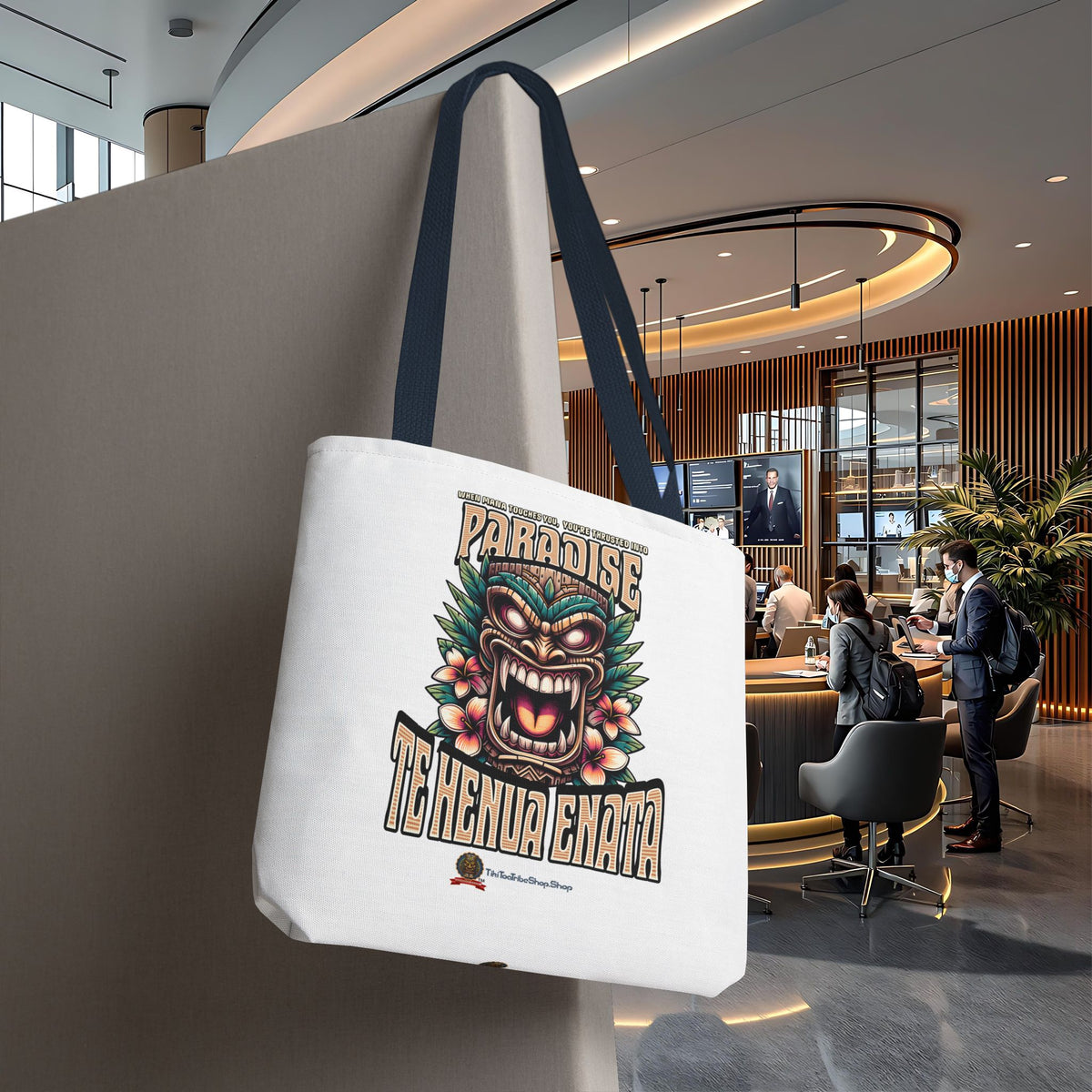 TE HENUA ENATA PARADISE Tote Bag