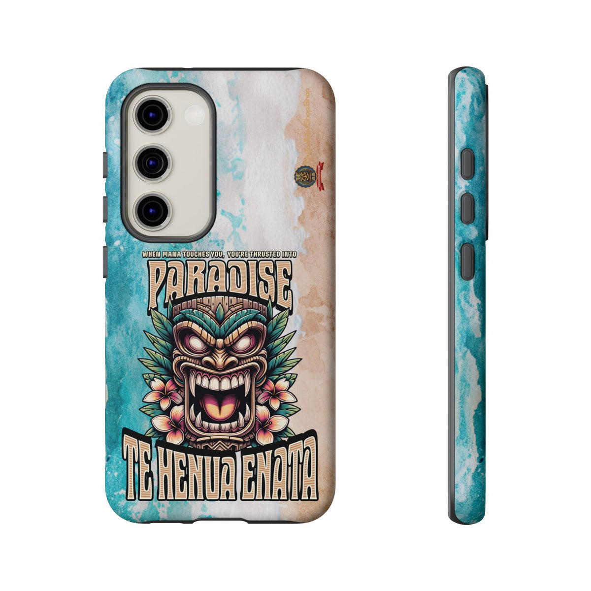 Te Henua Enata â Coque Antichoc Tiki Ancestral & Puissant