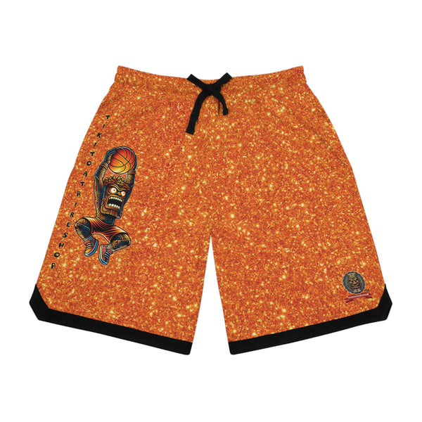 B-BALL SHORTS - The Radiance of the Orange Field