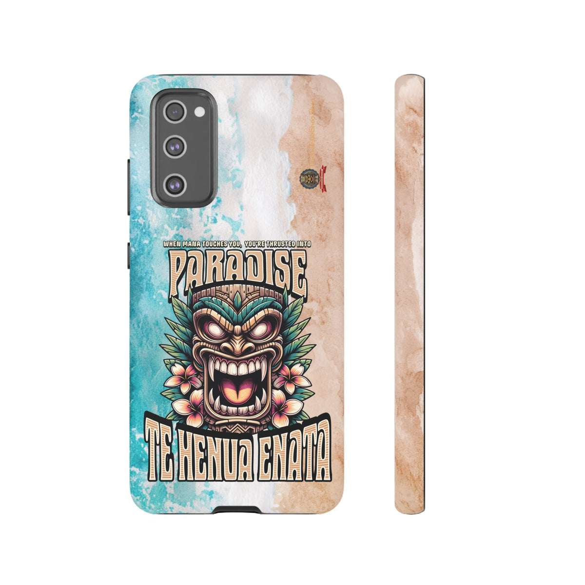 Te Henua Enata â Coque Antichoc Tiki Ancestral & Puissant