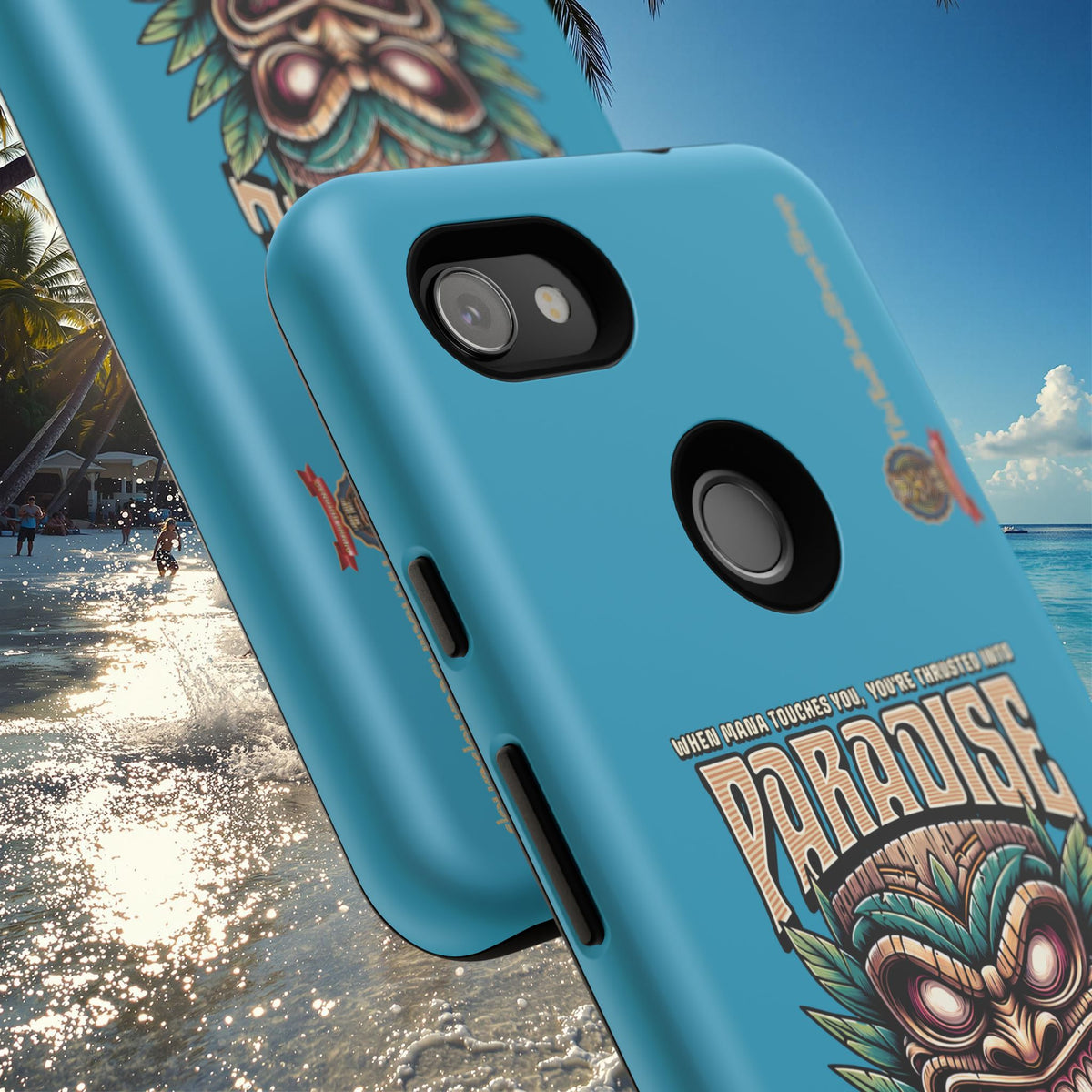 Ra’iatea – Coque Tiki Tribal de Protection Premium