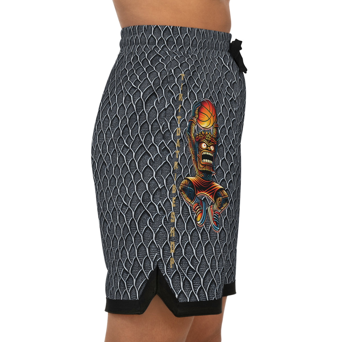 SHORTS B-BALL - Mailles Métalliques & Puissance Urbaine