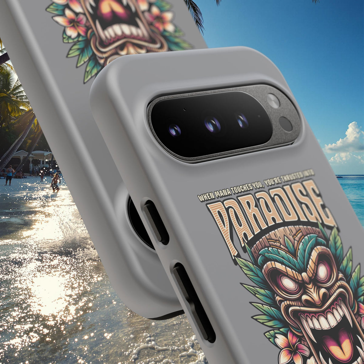 Bora Bora – Coque Antichoc Premium Tiki Élégance