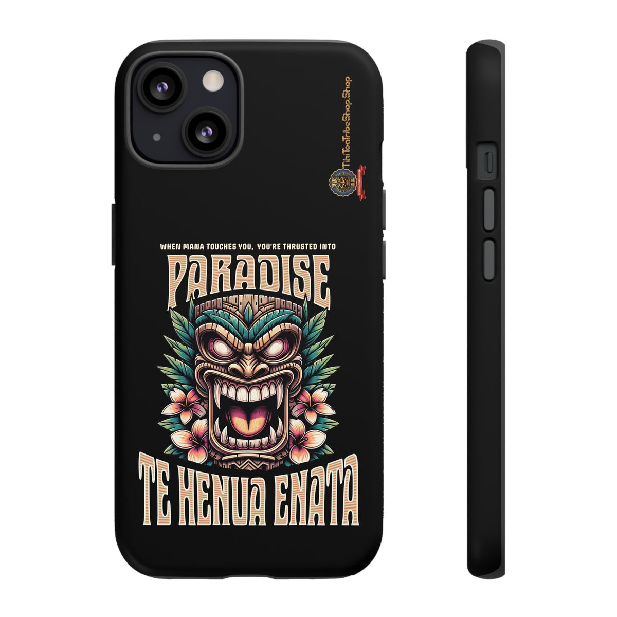 Te Henua Enata â Coque Antichoc Tiki Ancestral & Puissant