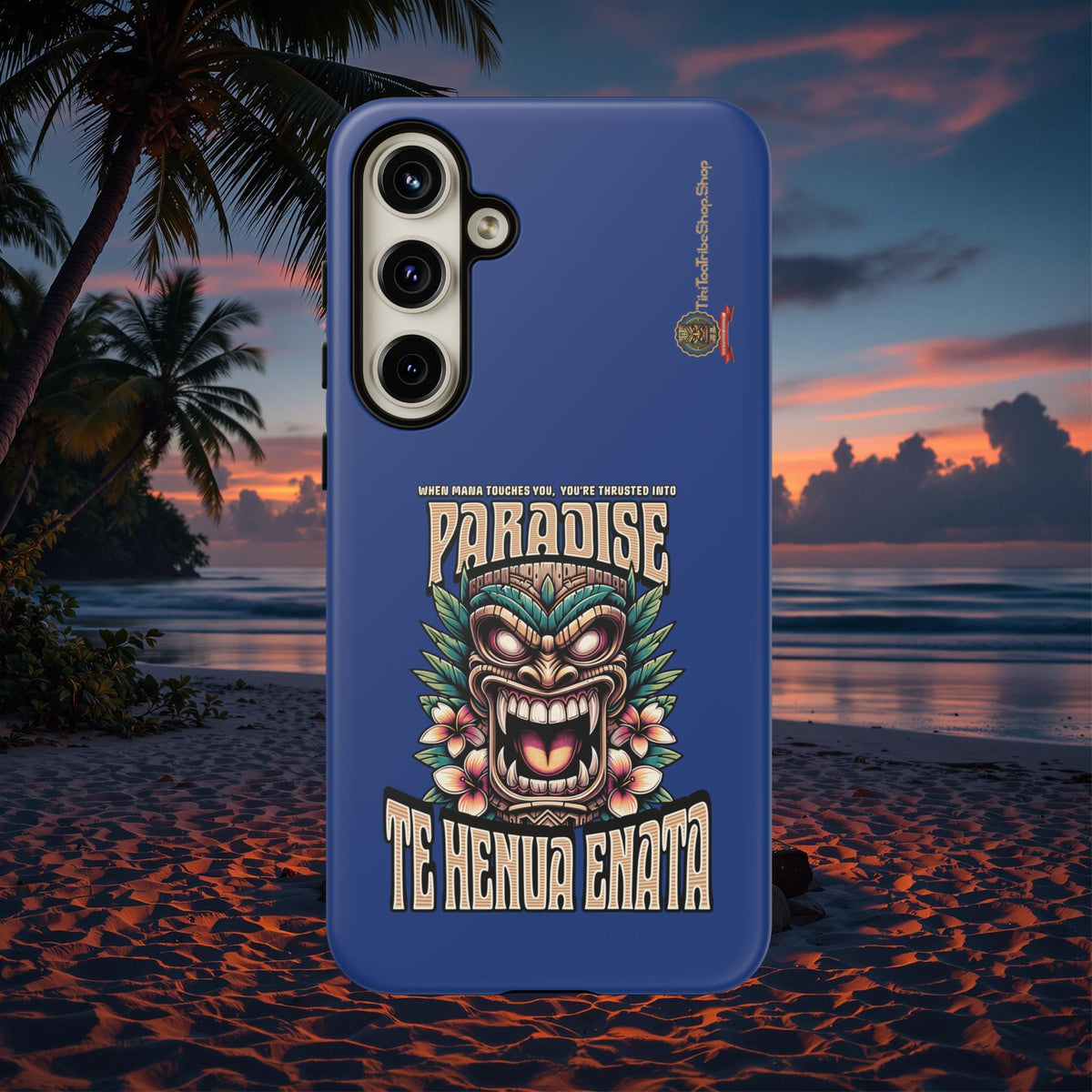 Te Henua Enata â Coque Antichoc Tiki Ancestral & Puissant