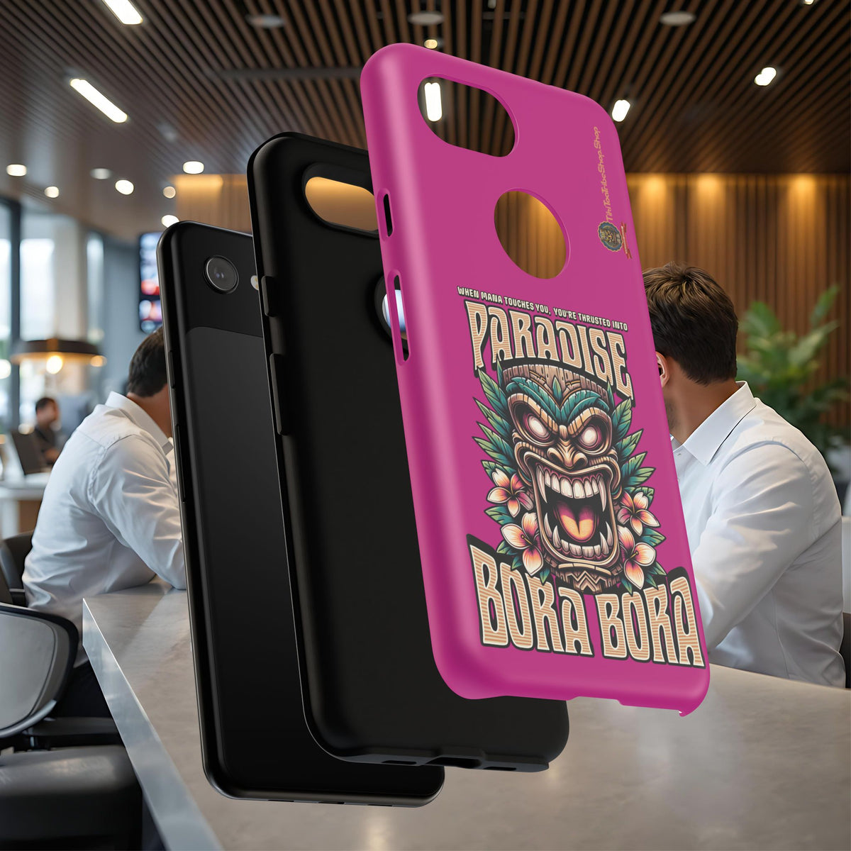 Bora Bora – Coque Antichoc Premium Tiki Élégance