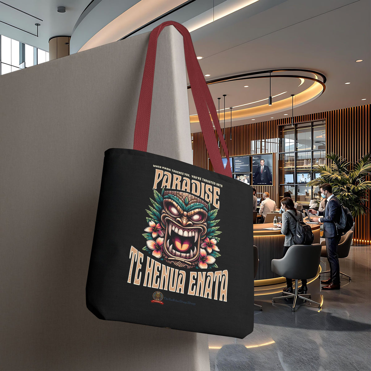 TE HENUA ENATA PARADISE Tote Bag
