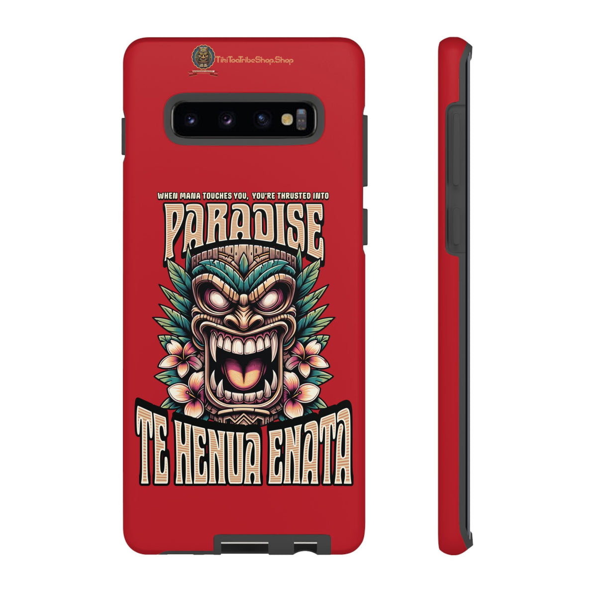 Te Henua Enata â Coque Antichoc Tiki Ancestral & Puissant