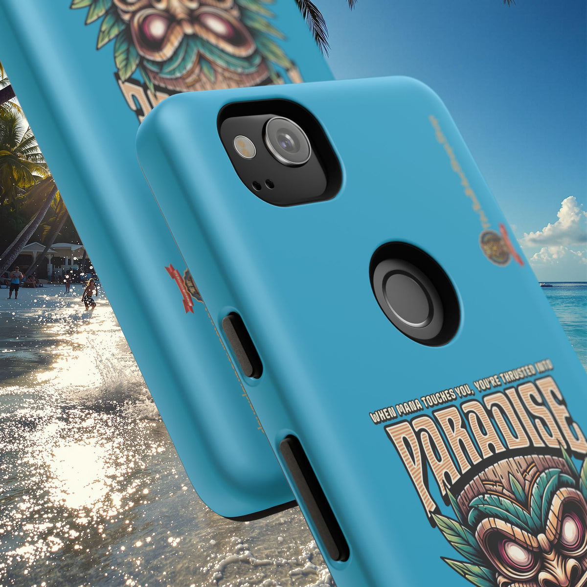 Te Henua Enata â Coque Antichoc Tiki Ancestral & Puissant