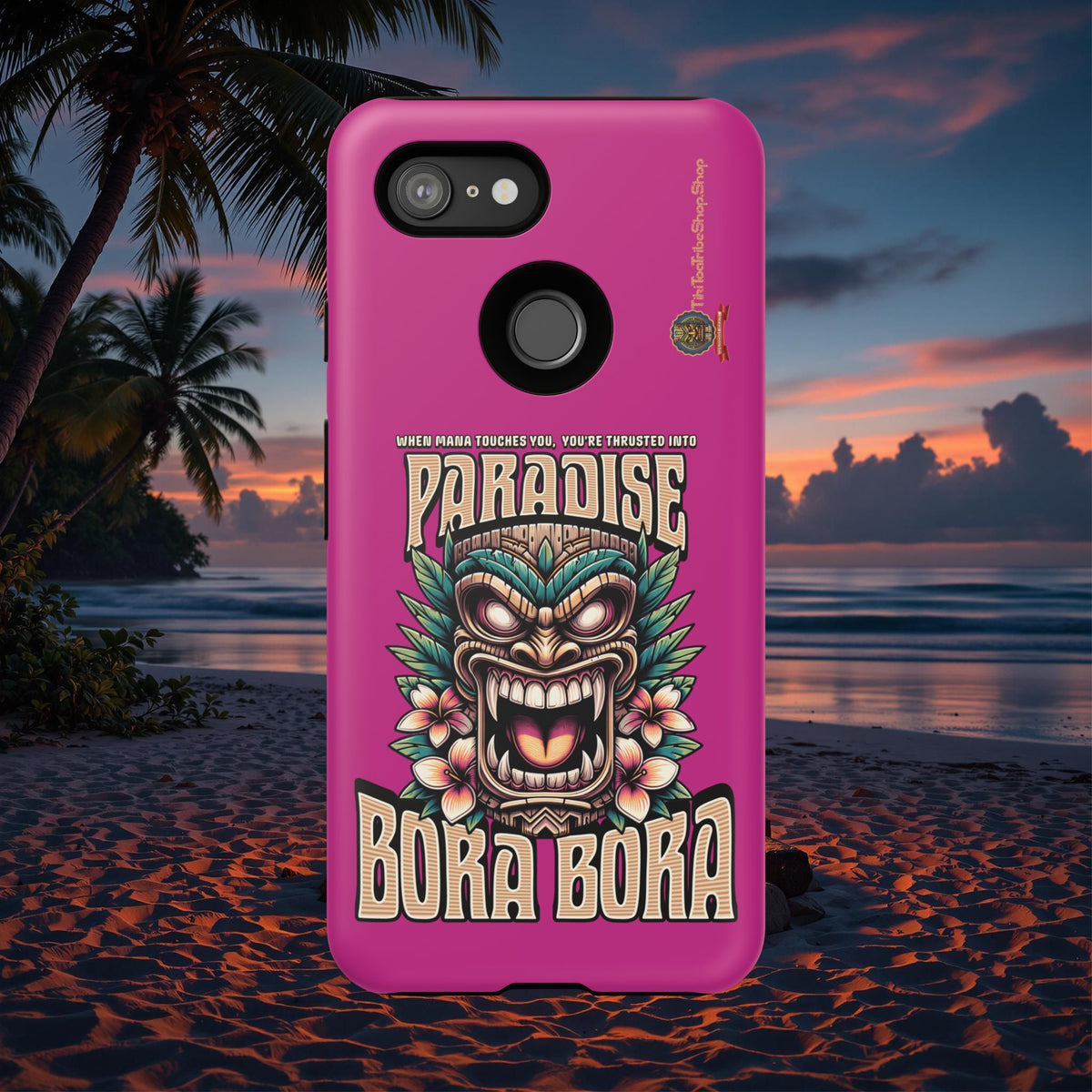 Bora Bora – Coque Antichoc Premium Tiki Élégance