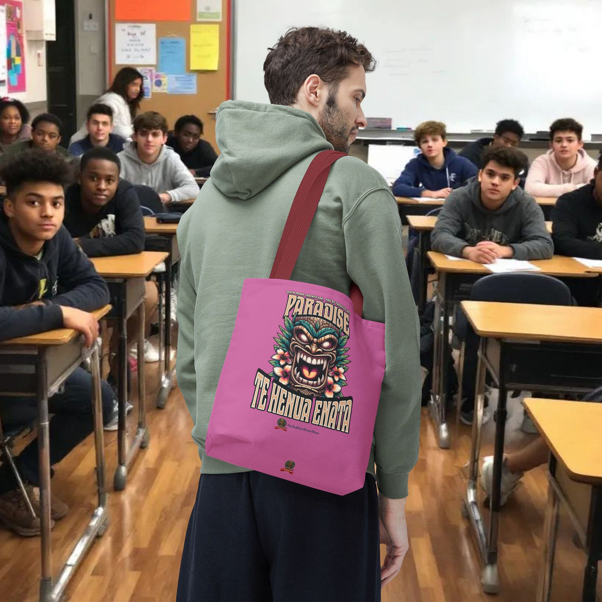 TE HENUA ENATA PARADISE Tote Bag