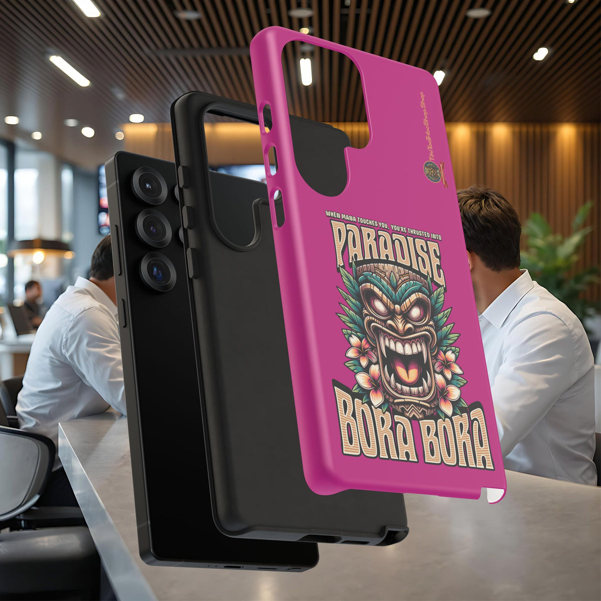 Bora Bora – Coque Antichoc Premium Tiki Élégance