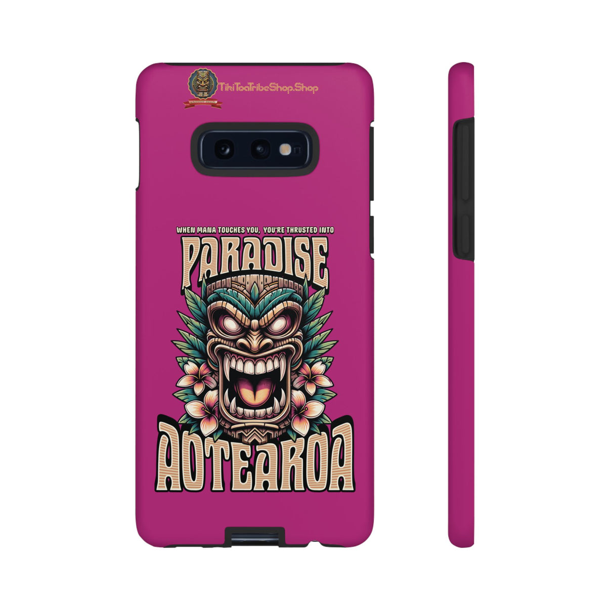 Aotearoa – Tiki Maori & Ancestral Mana Shockproof Case