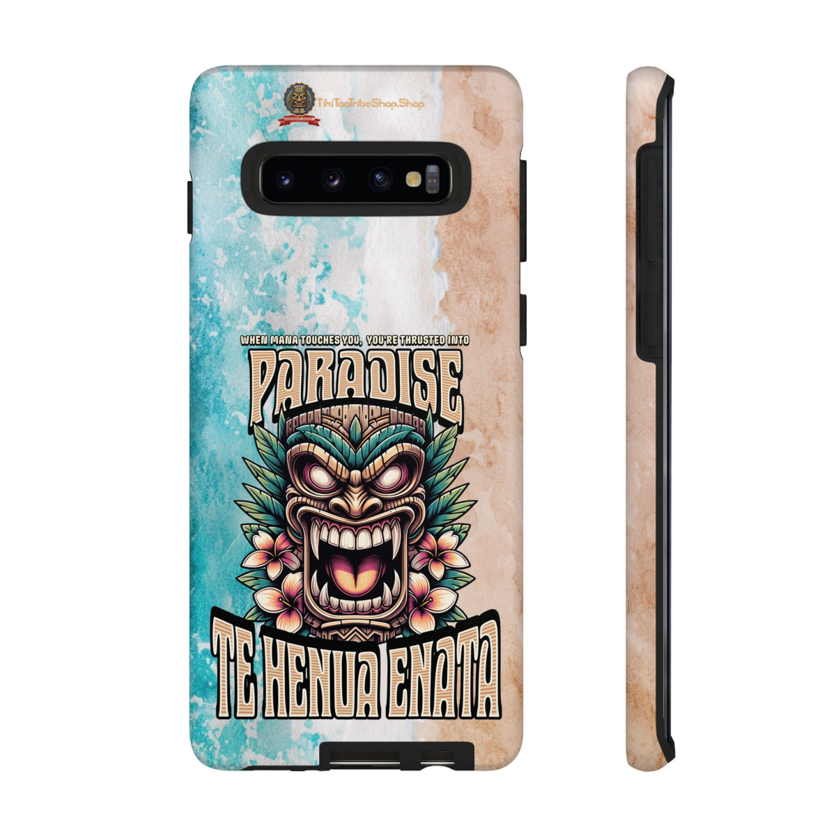 Te Henua Enata â Coque Antichoc Tiki Ancestral & Puissant