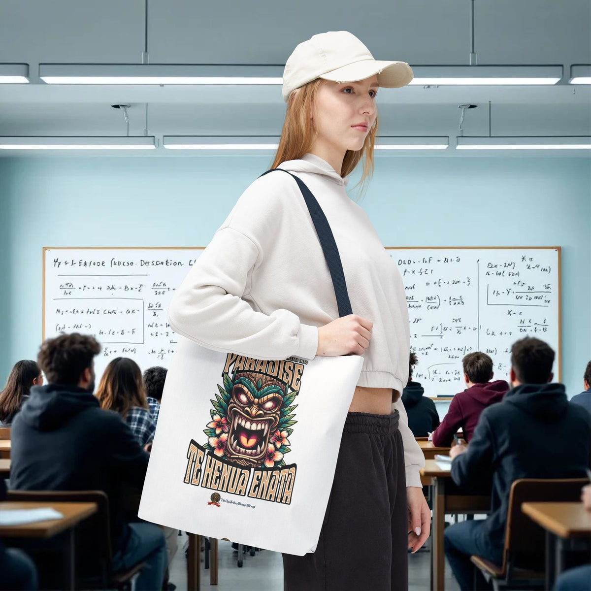 TE HENUA ENATA PARADISE Tote Bag