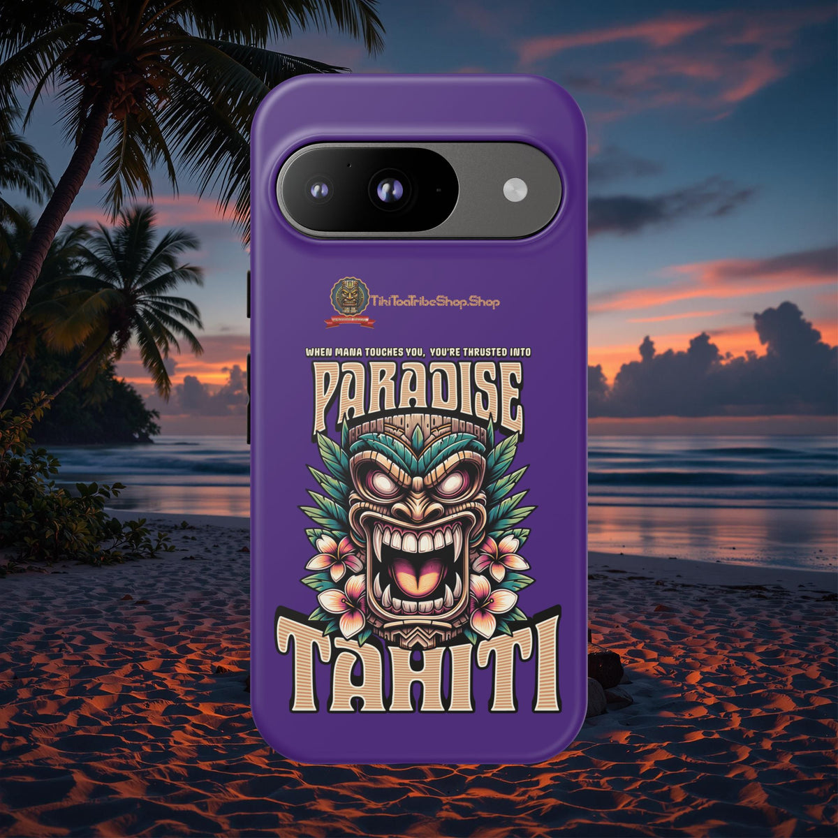 Tahiti â Coque Antichoc Premium Tiki Royal