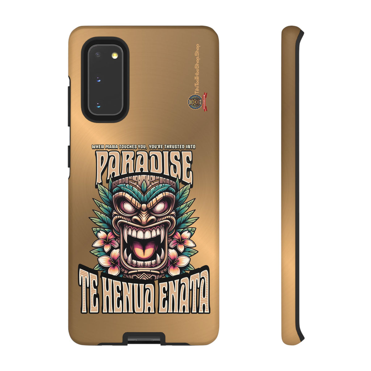 Te Henua Enata â Coque Antichoc Tiki Ancestral & Puissant