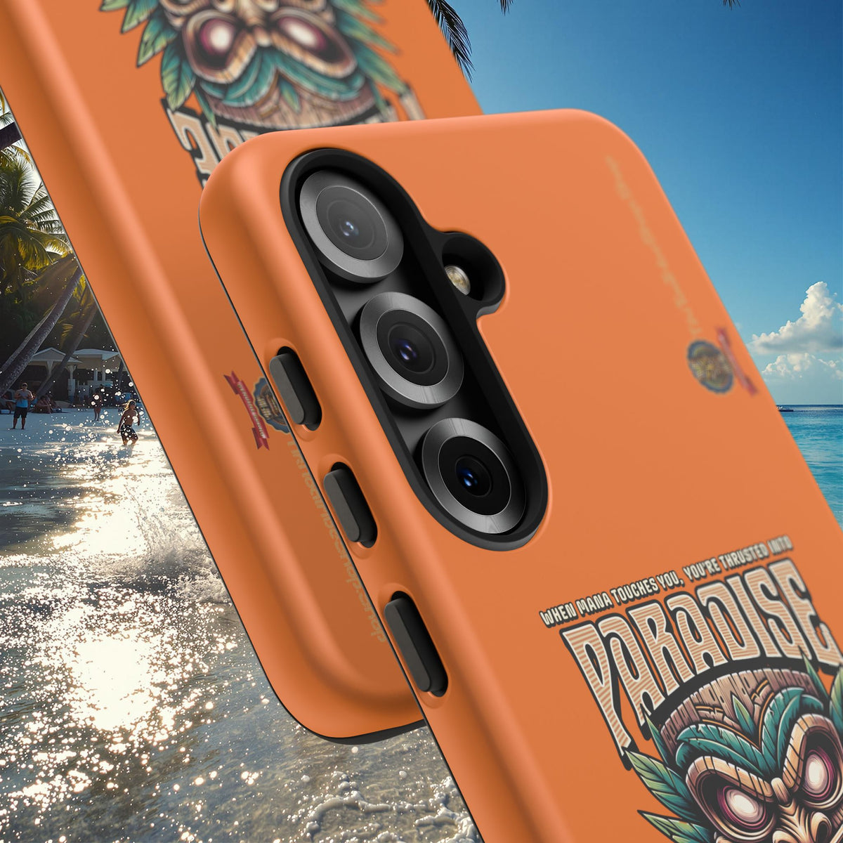 Te Henua Enata â Coque Antichoc Tiki Ancestral & Puissant