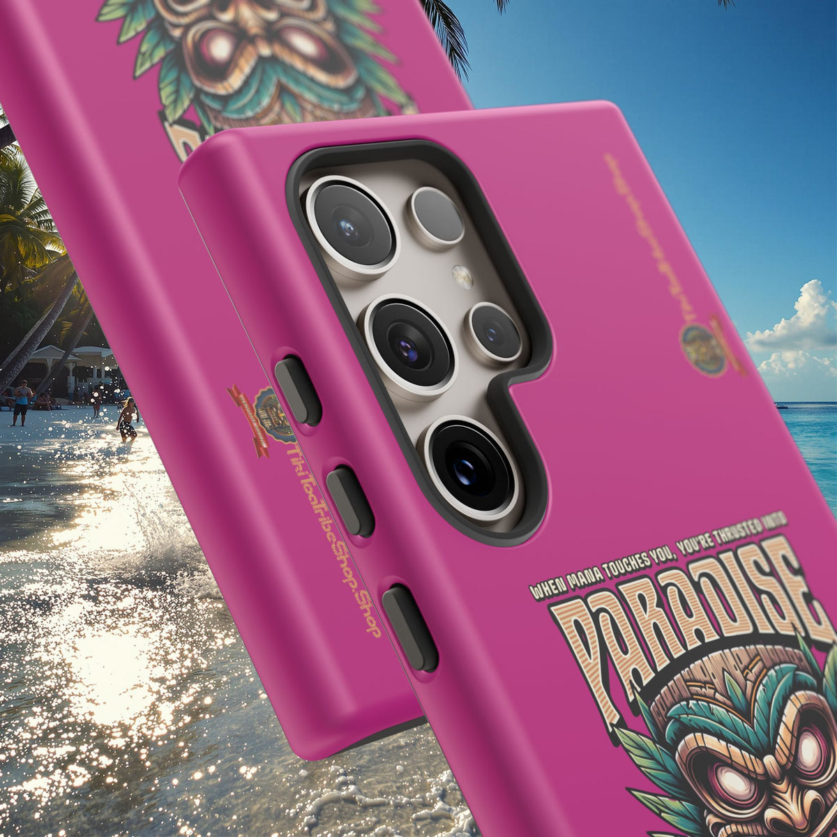 Bora Bora – Coque Antichoc Premium Tiki Élégance