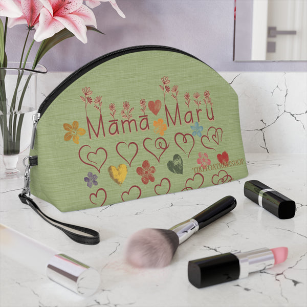 Māmā Maru Makeup Bag, Hearts and Flowers