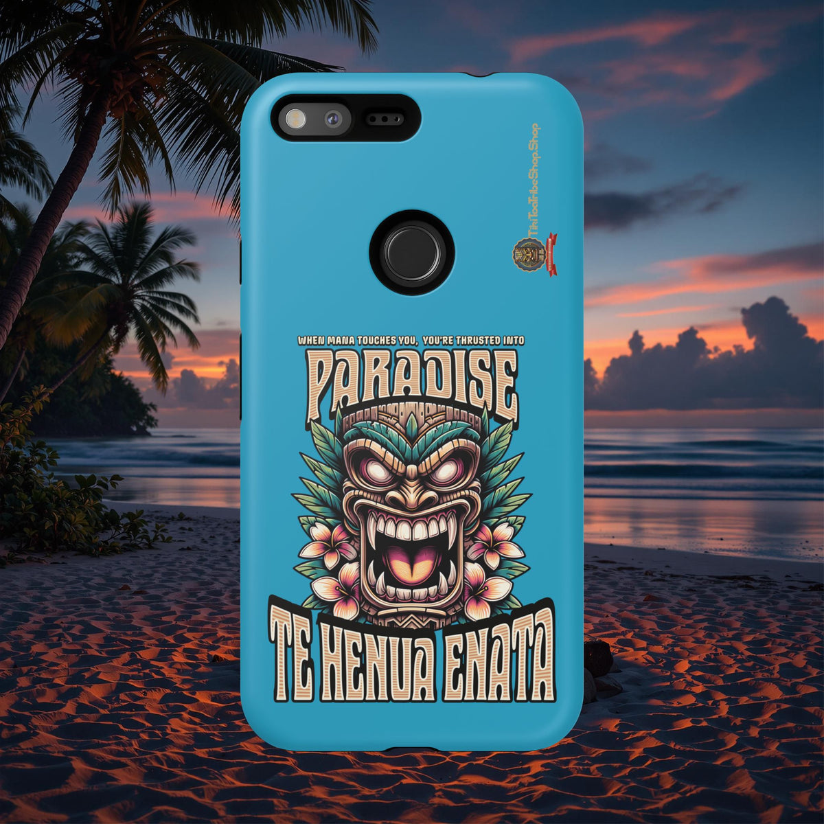 Te Henua Enata â Coque Antichoc Tiki Ancestral & Puissant