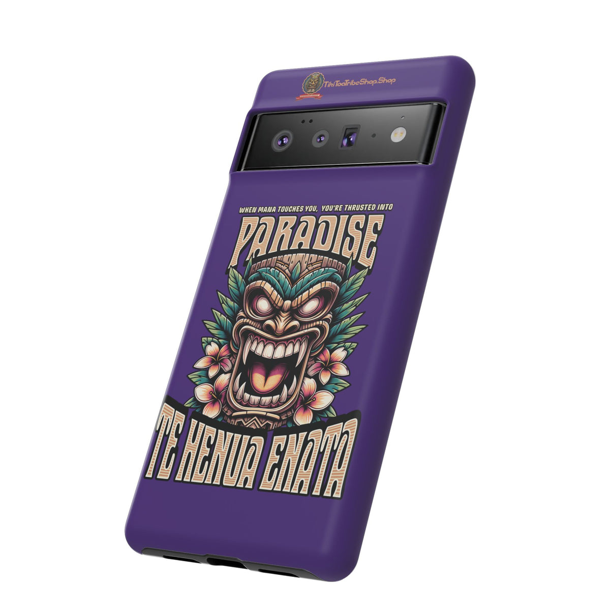 Te Henua Enata â Coque Antichoc Tiki Ancestral & Puissant