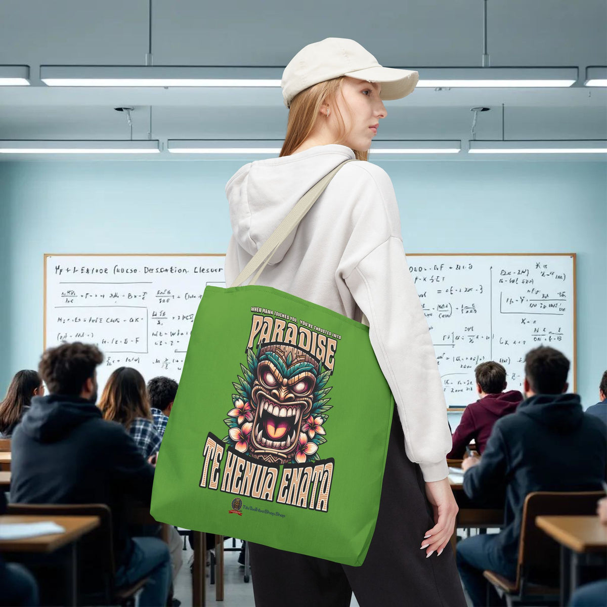 TE HENUA ENATA PARADISE Tote Bag