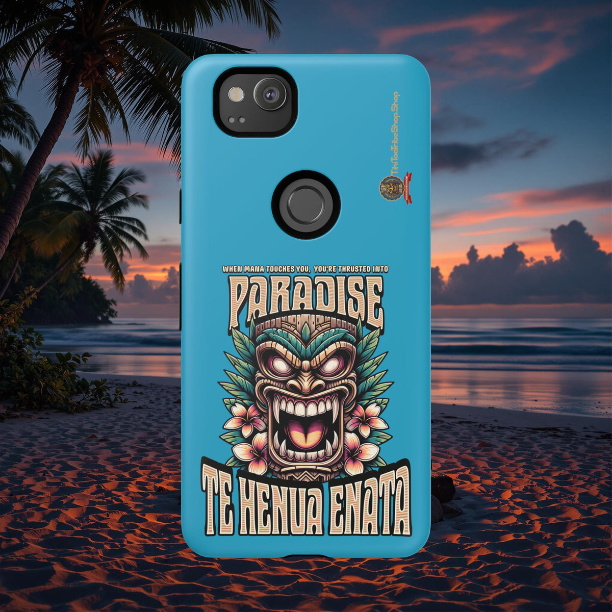 Te Henua Enata â Coque Antichoc Tiki Ancestral & Puissant