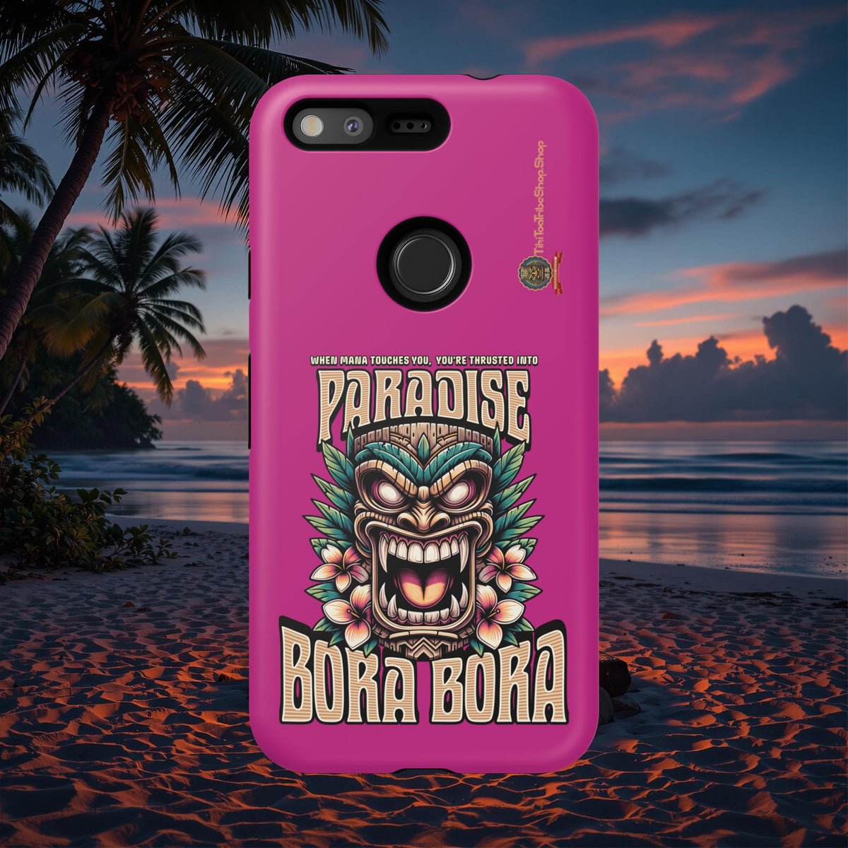 Bora Bora – Coque Antichoc Premium Tiki Élégance