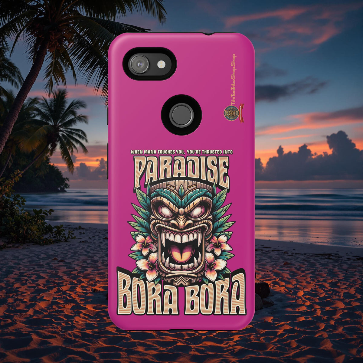 Bora Bora – Coque Antichoc Premium Tiki Élégance