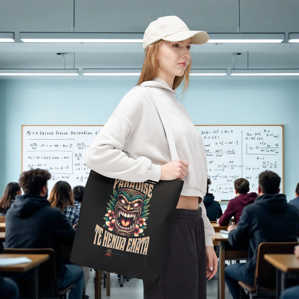 TE HENUA ENATA PARADISE Tote Bag