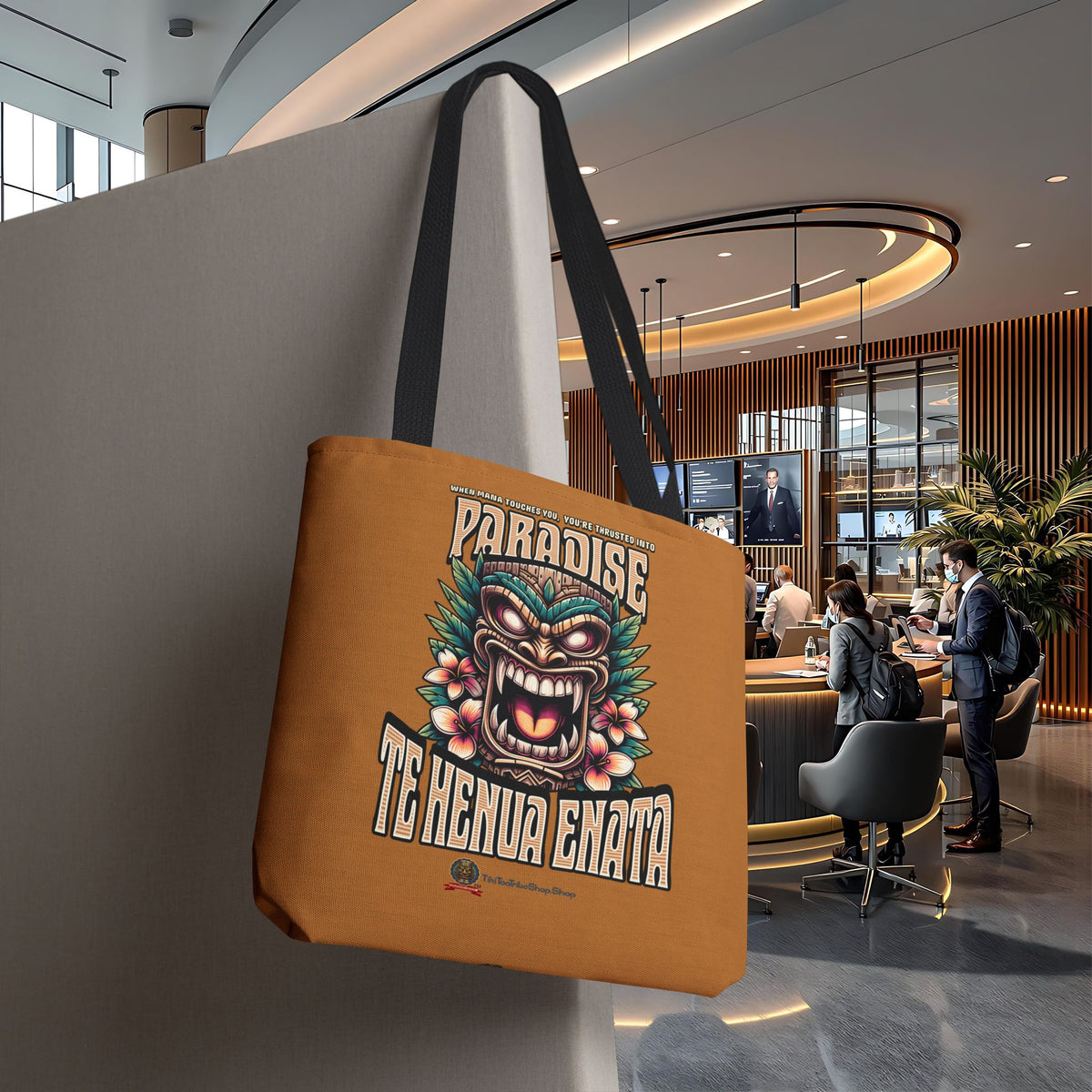 TE HENUA ENATA PARADISE Tote Bag