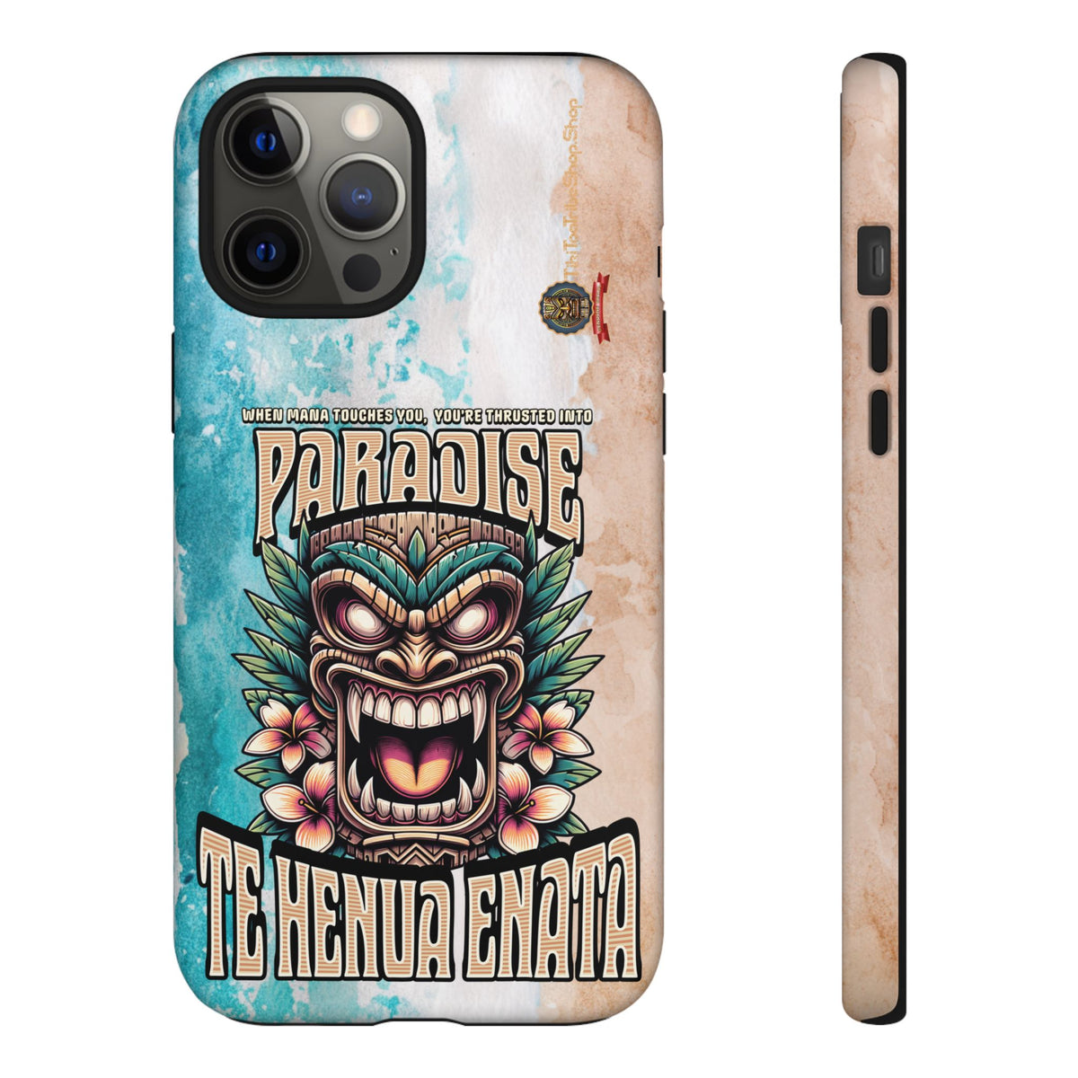 Te Henua Enata â Coque Antichoc Tiki Ancestral & Puissant