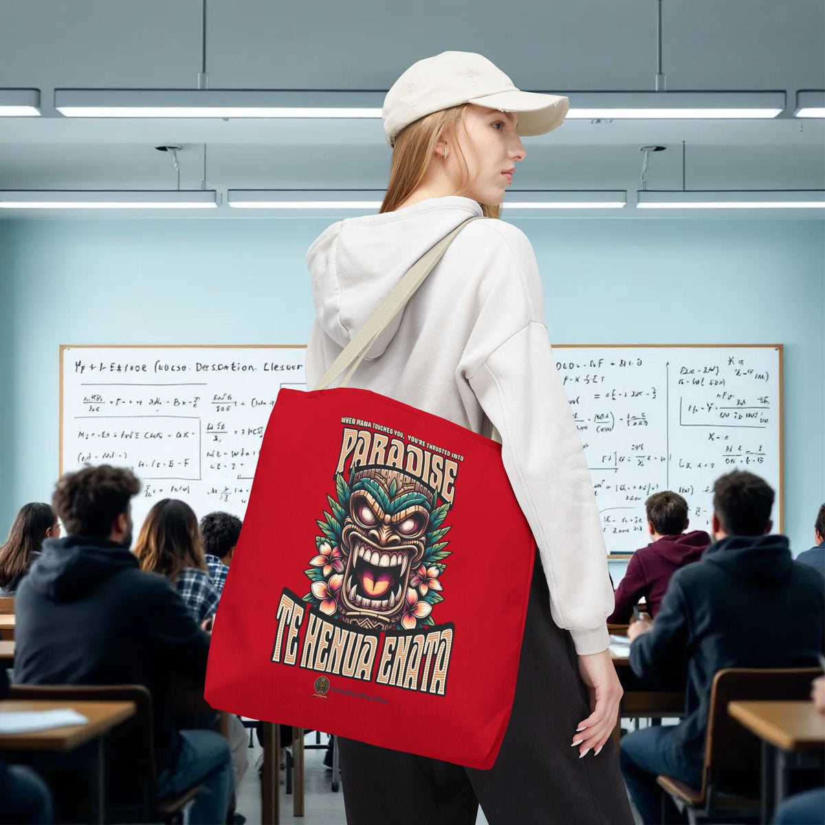 TE HENUA ENATA PARADISE Tote Bag
