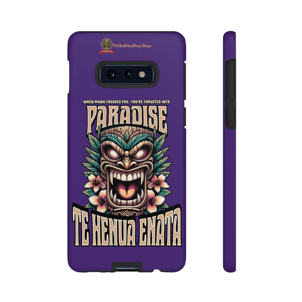 Te Henua Enata â Coque Antichoc Tiki Ancestral & Puissant