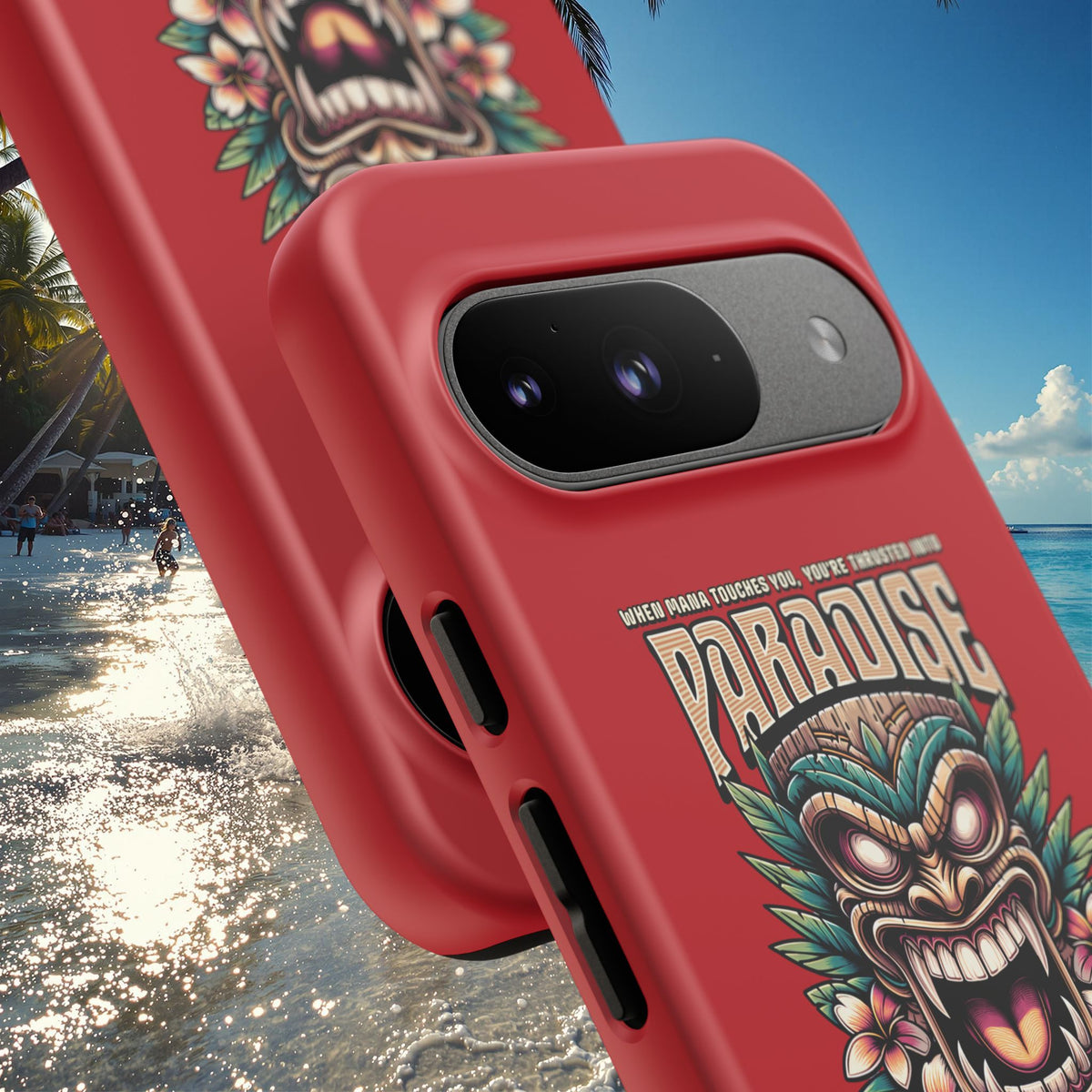Te Henua Enata â Coque Antichoc Tiki Ancestral & Puissant