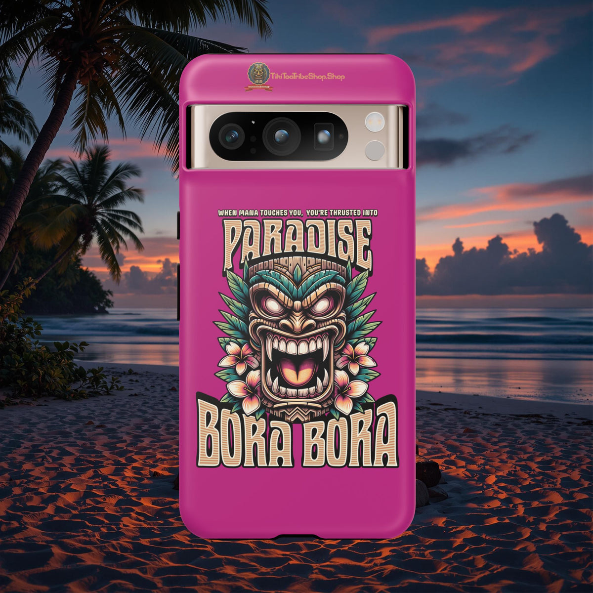 Bora Bora – Coque Antichoc Premium Tiki Élégance