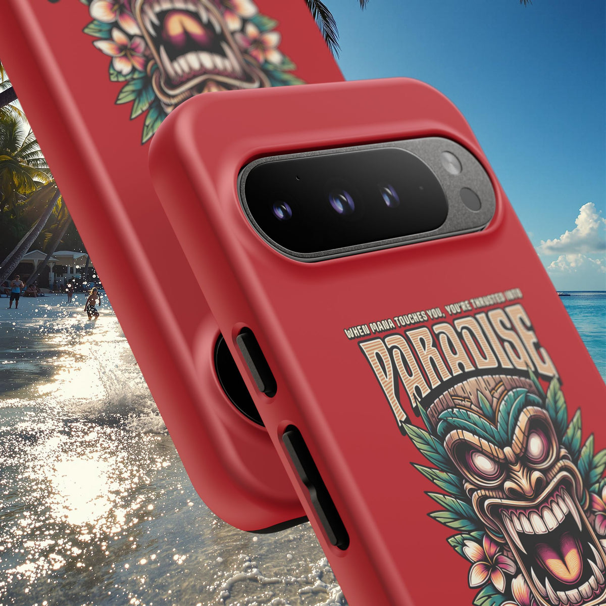 Te Henua Enata â Coque Antichoc Tiki Ancestral & Puissant