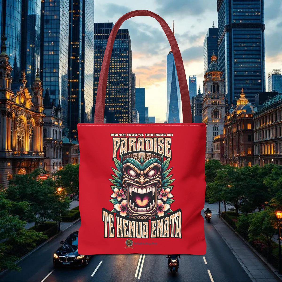 TE HENUA ENATA PARADISE Tote Bag
