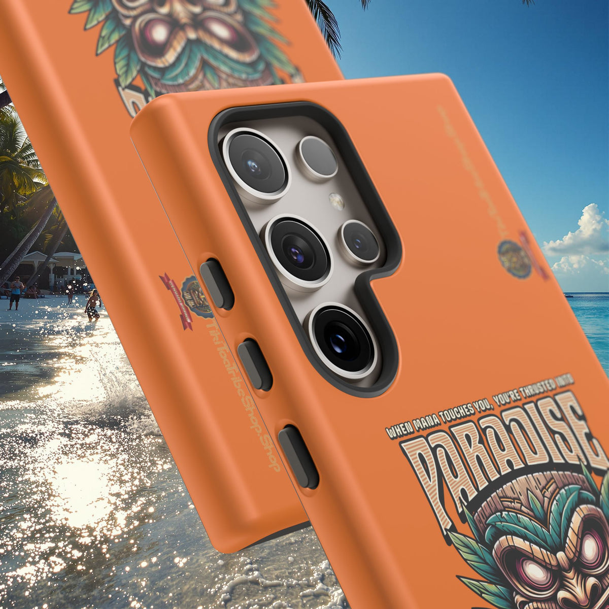 Bora Bora – Coque Antichoc Premium Tiki Élégance