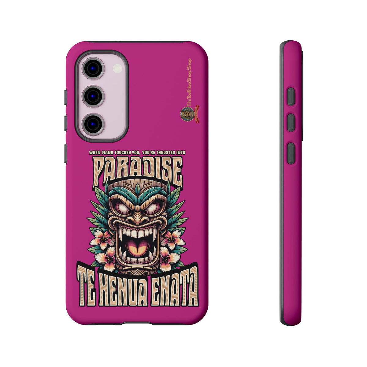 Te Henua Enata â Coque Antichoc Tiki Ancestral & Puissant