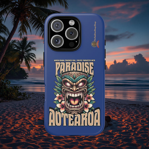 Aotearoa – Tiki Maori & Ancestral Mana Shockproof Case