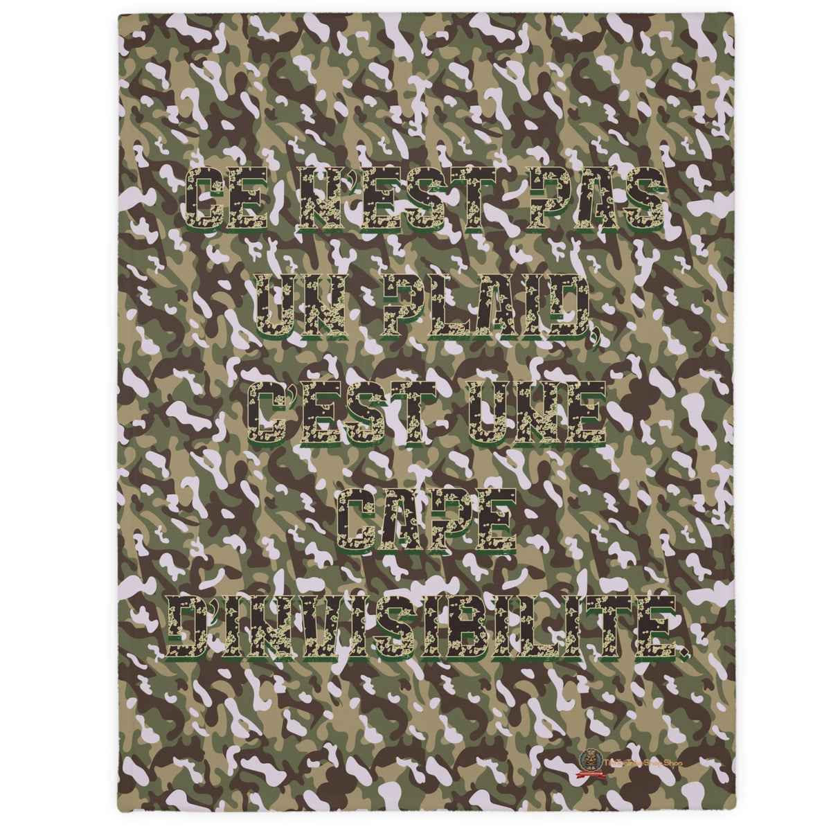 🇫🇷 Camouflage "Ce n'est pas un plaid, c'est une cape d'invisibilité"