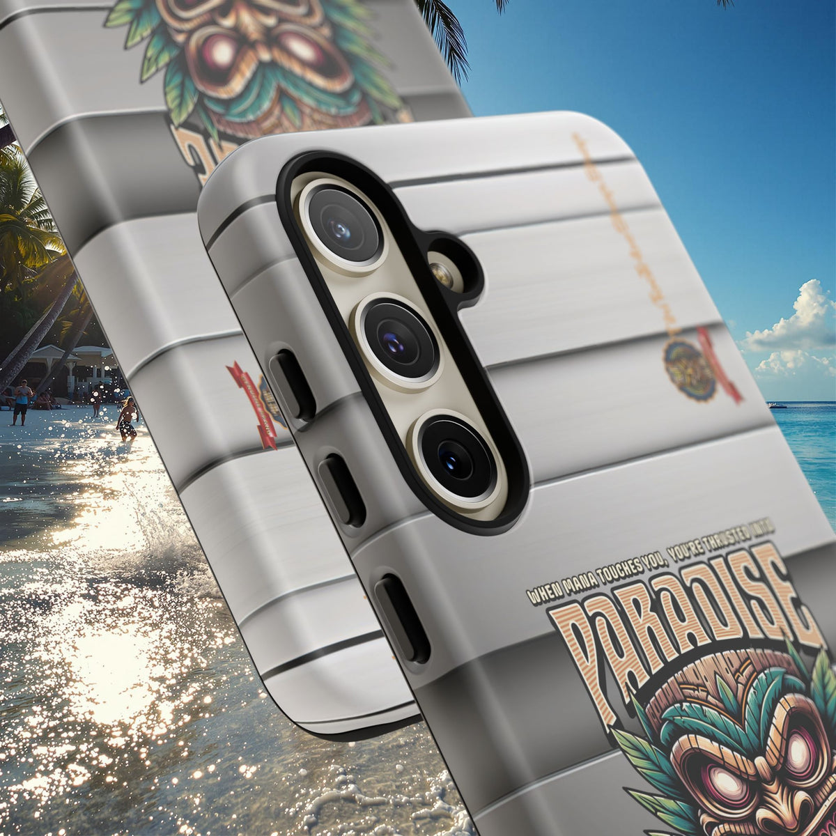 Te Henua Enata â Coque Antichoc Tiki Ancestral & Puissant