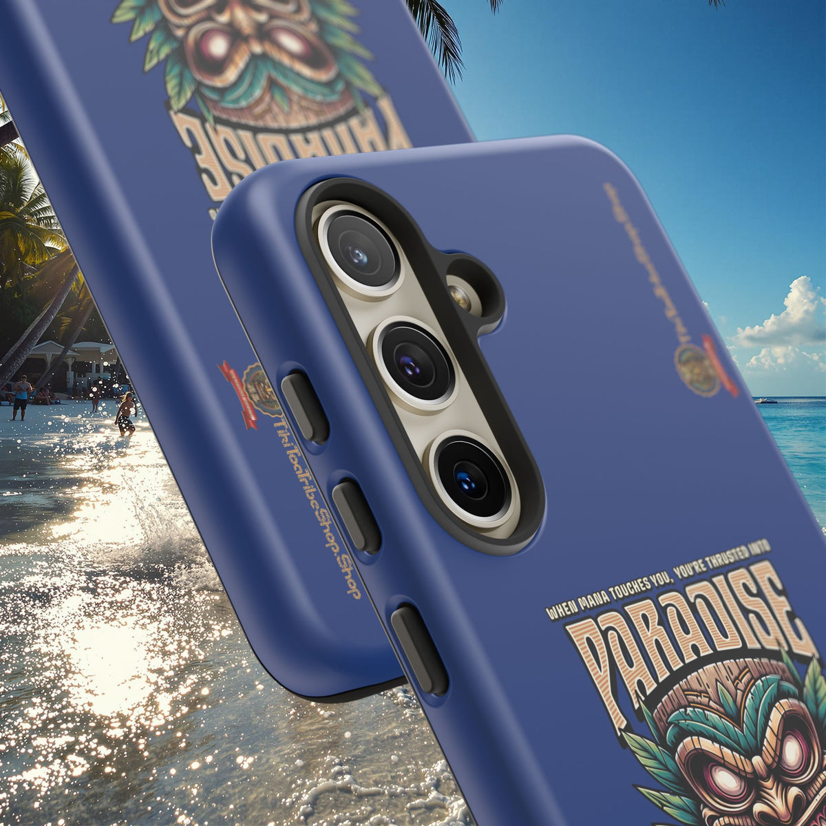 Te Henua Enata â Coque Antichoc Tiki Ancestral & Puissant