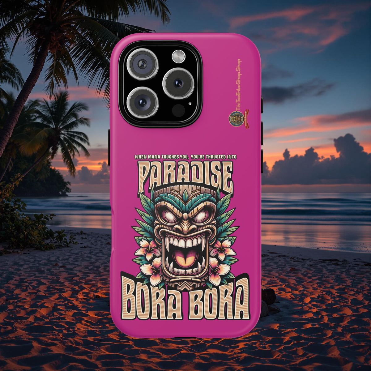 Bora Bora – Coque Antichoc Premium Tiki Élégance