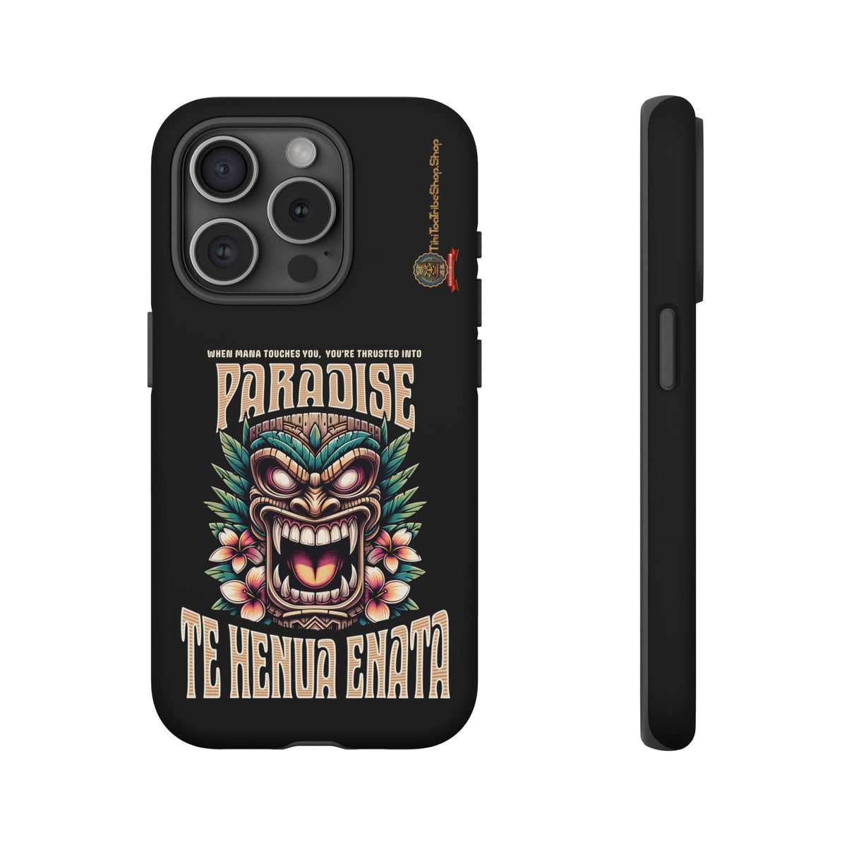 Te Henua Enata â Coque Antichoc Tiki Ancestral & Puissant